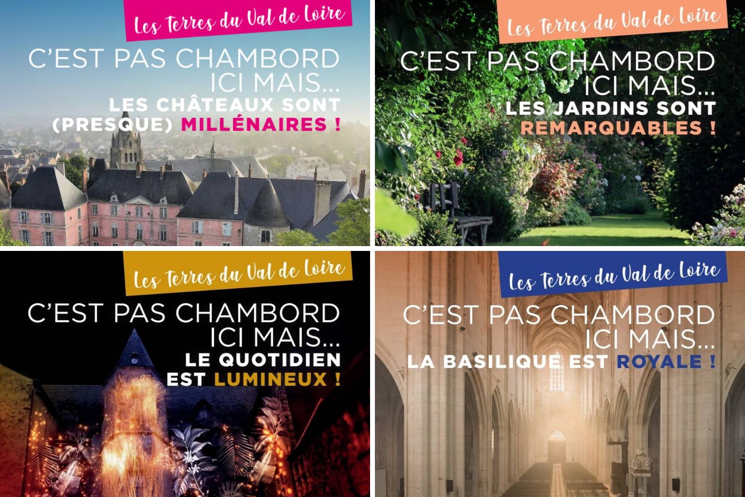 Campagne touristique de l'été 2022 les Terres du Val de Loire