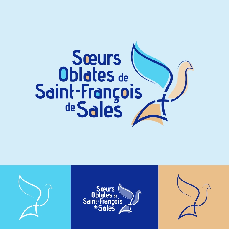 Logo des Sœurs Oblates illustrant l’identité visuelle de la communauté éducative