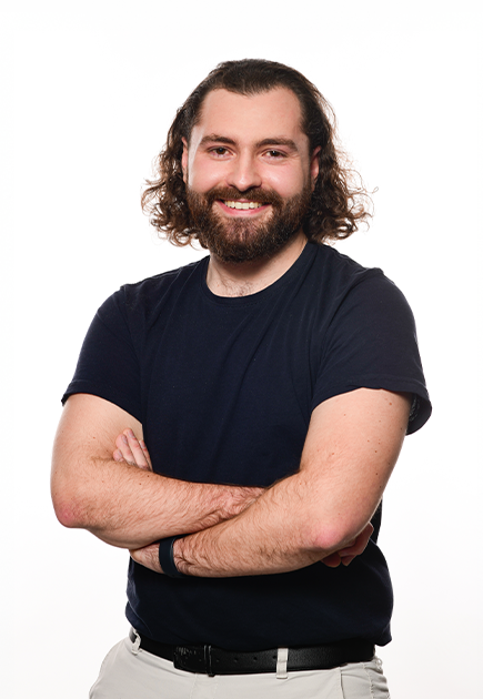Portrait de Florian, développeur web chez Studio Ikadia
