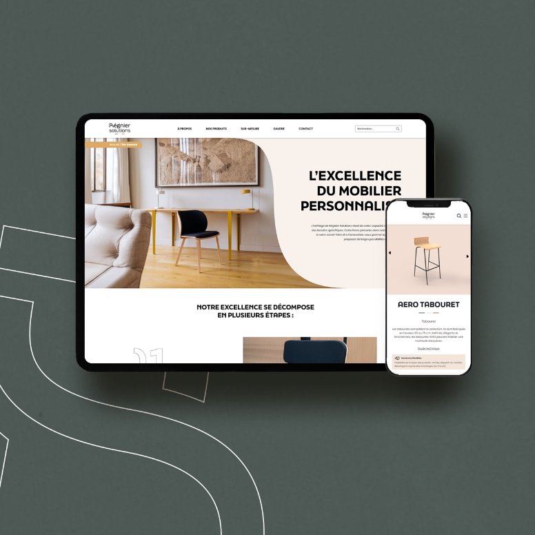 Plus qu'un site internet, un outil de communication et de proximité à l'instar d'un showroom.
