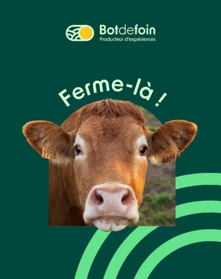 Identité de marque réalisée par le Studio Ikadia pour Botdefoin