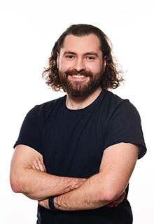 Portrait de Florian, développeur web chez Studio Ikadia