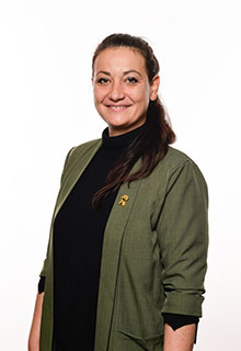 Portrait de Marie Alix, Co-dirigeante et supervision équipe & projets print chez Studio Ikadia